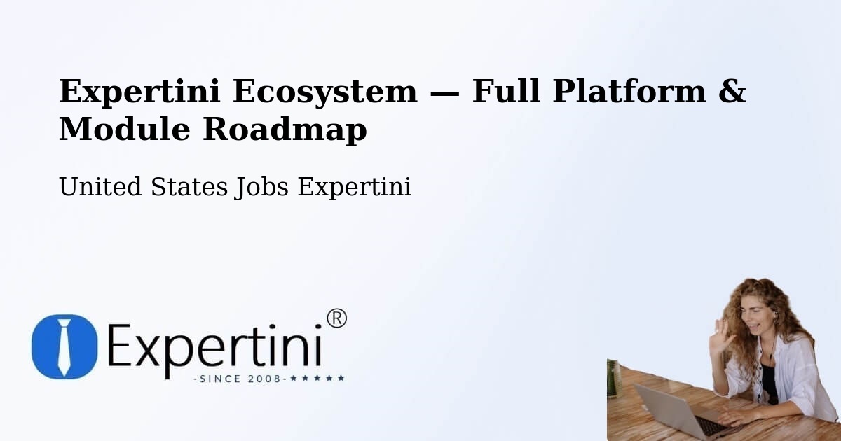 Expertini Ecosystem — Full Platform & Module Roadmap – Emmaus