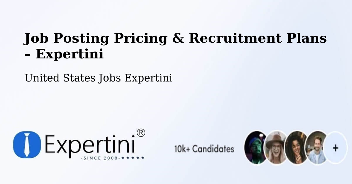 Job Posting Pricing & Recruitment Plans – Emmaus - Emmaus, United States Jobs Expertini